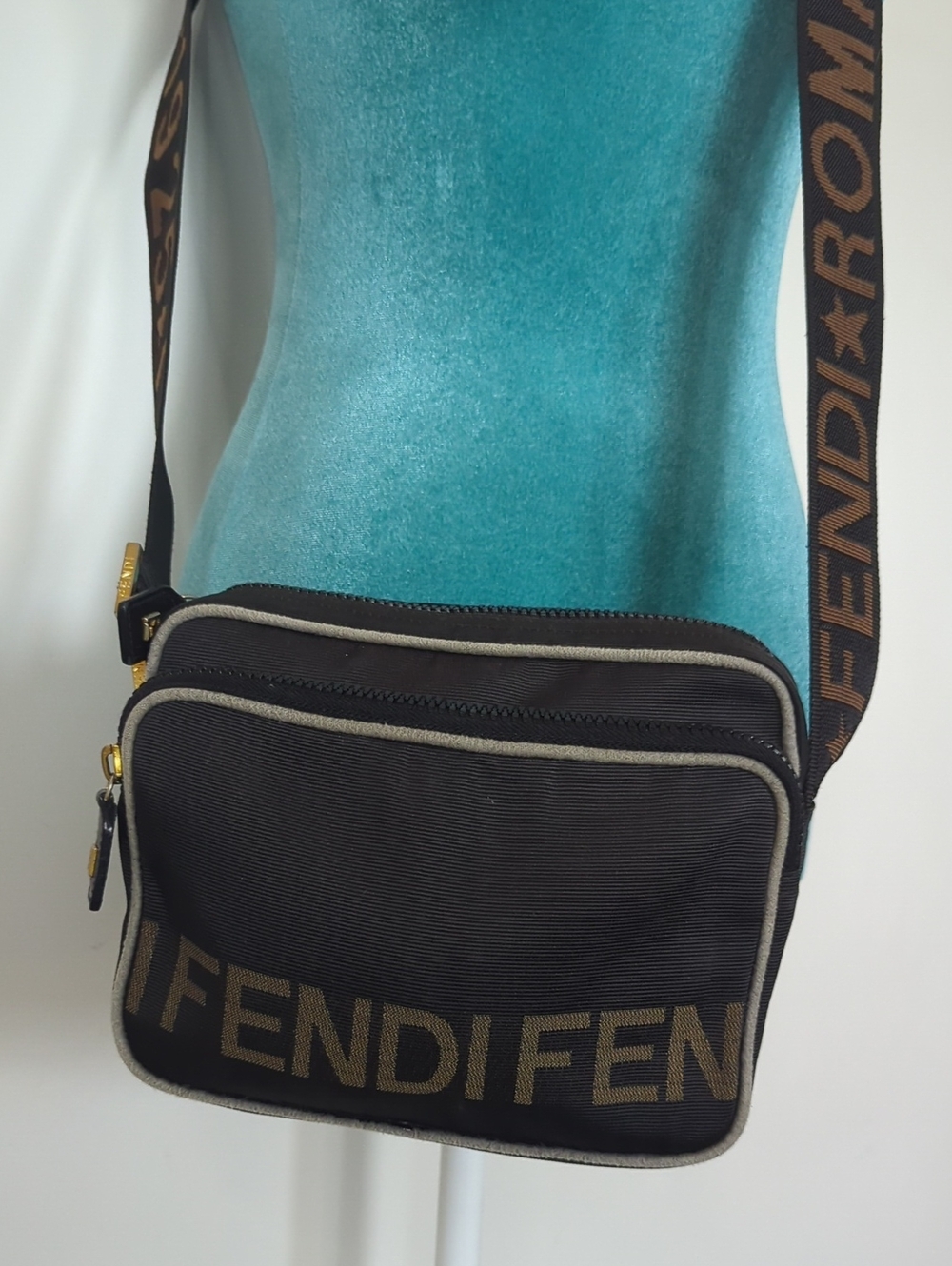 Fendi Nylon Crossbody Bag - Picture 10 of 14
